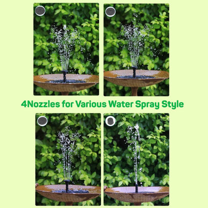 Solar-Powered Garden Fountain for Serene Outdoor Spaces