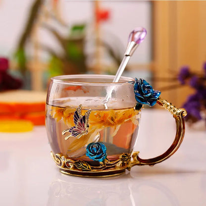 Transparent Mug Set for Mother’s Day - Joyful Gift for Her