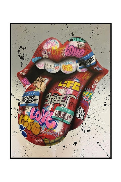Urban Art Canvas Print - Taalita Design