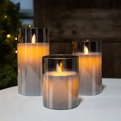 LED Candles with Realistic Flame Effect for Safe Ambient Illumination