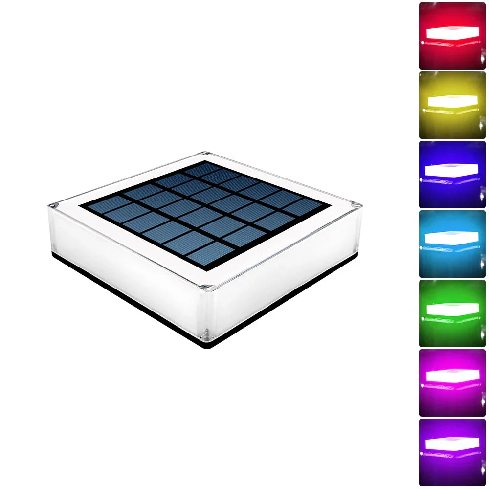 Solar LED Outdoor Light | IP65 Waterproof | Color Changing 3000–6000K | Garden & Patio