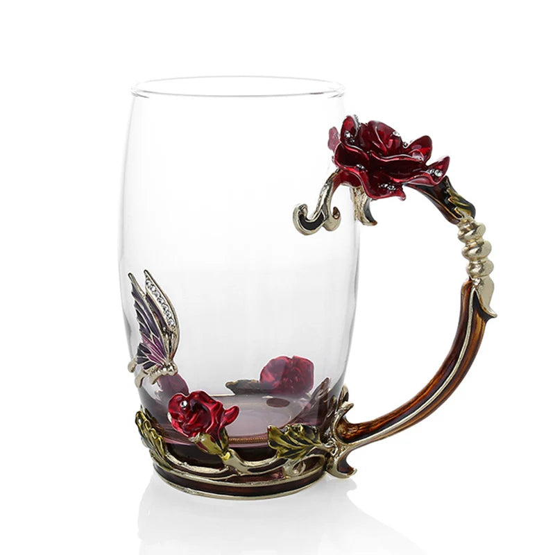 Transparent Mug Set for Mother’s Day - Joyful Gift for Her