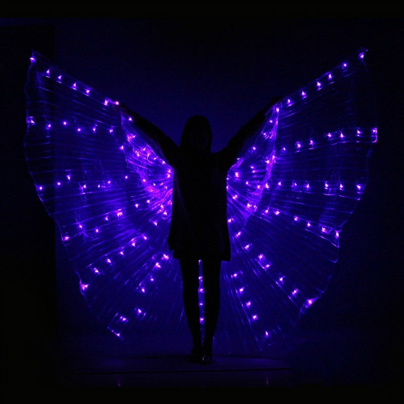 Illuminate Your Events with Radiant LED Wings