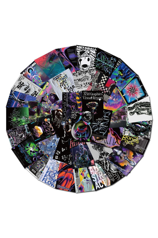 Collection of Graffiti Stickers for Art Enthusiasts