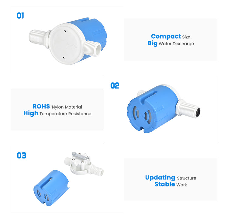 Water Level Control Valve with Automatic Function