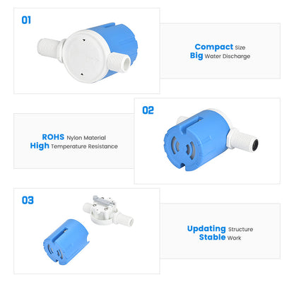 Water Level Control Valve with Automatic Function