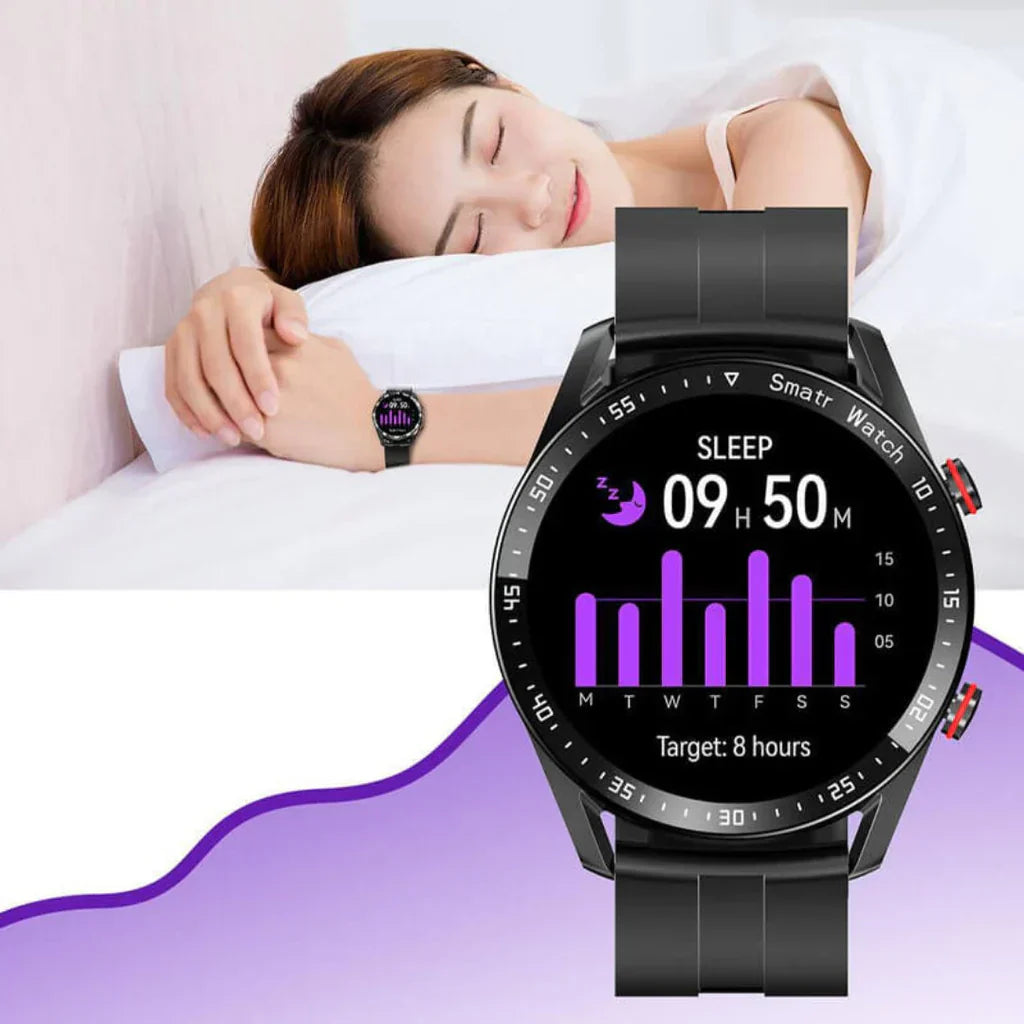 Multifunctional Smartwatch with Extended Battery Life
