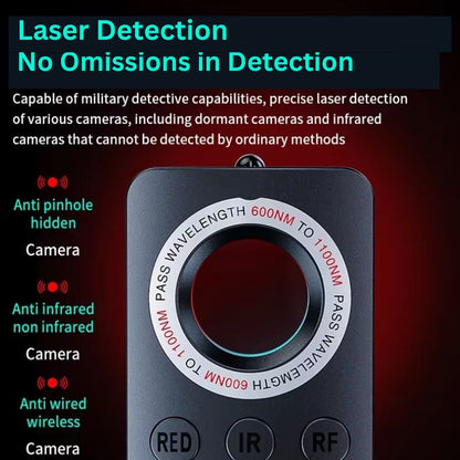 Hidden Camera Detector with Smart Features and Various Detection Modes