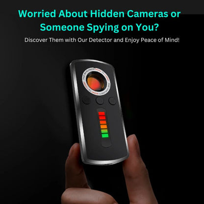 Hidden Camera Detector with Smart Features and Various Detection Modes