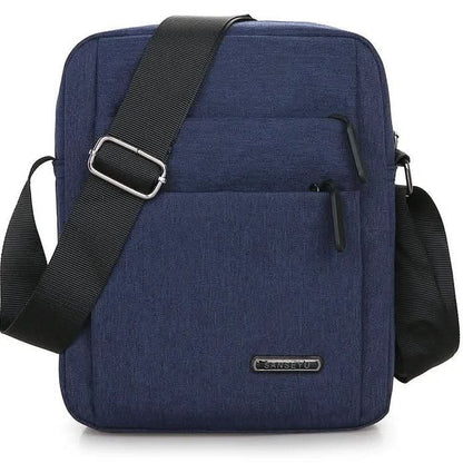 Water-Resistant Men's Crossbody Bag Featuring Anti-Theft Features