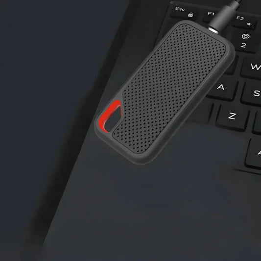Slim External Solid State Drive – Portable USB C Backup Storage