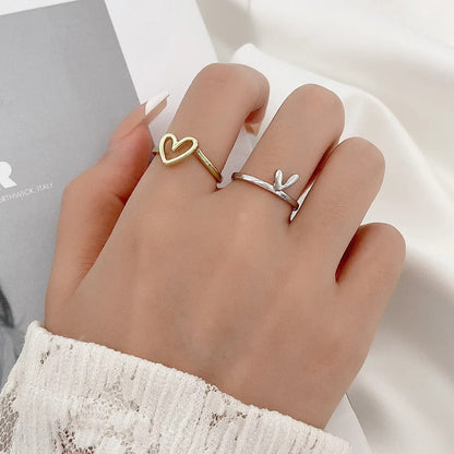 Adjustable Heart Rings for Self-Love and Connection