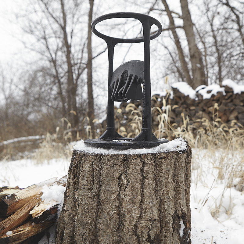 Ironwood Splitting Tool with Safety Ring | Effortless Wood Splitting for Firewood & Outdoor Use