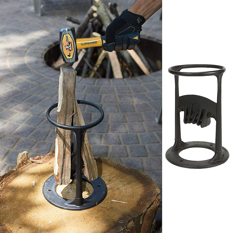 Ironwood Splitting Tool with Safety Ring | Effortless Wood Splitting for Firewood & Outdoor Use
