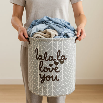 Elegant Foldable Laundry Organizer for Stylish Spaces