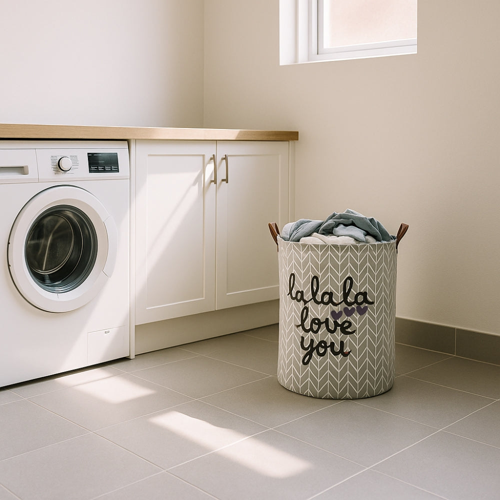 Elegant Foldable Laundry Organizer for Stylish Spaces