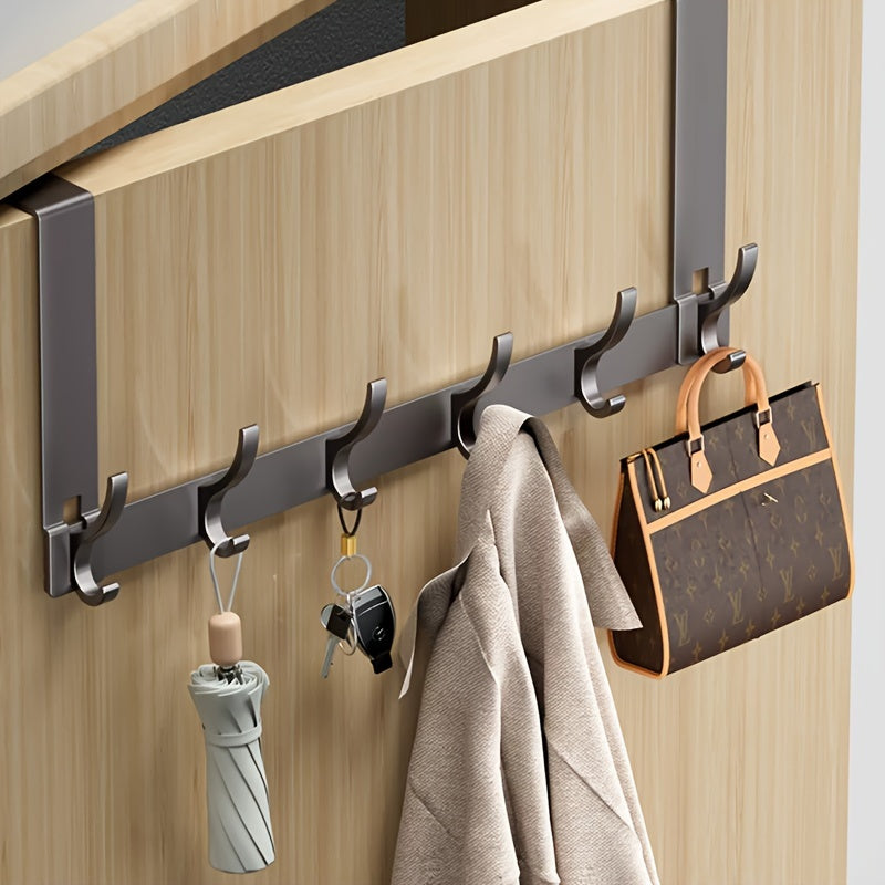 SlimLine Door Hook – Sturdy Aluminum Hanging System Without Drilling