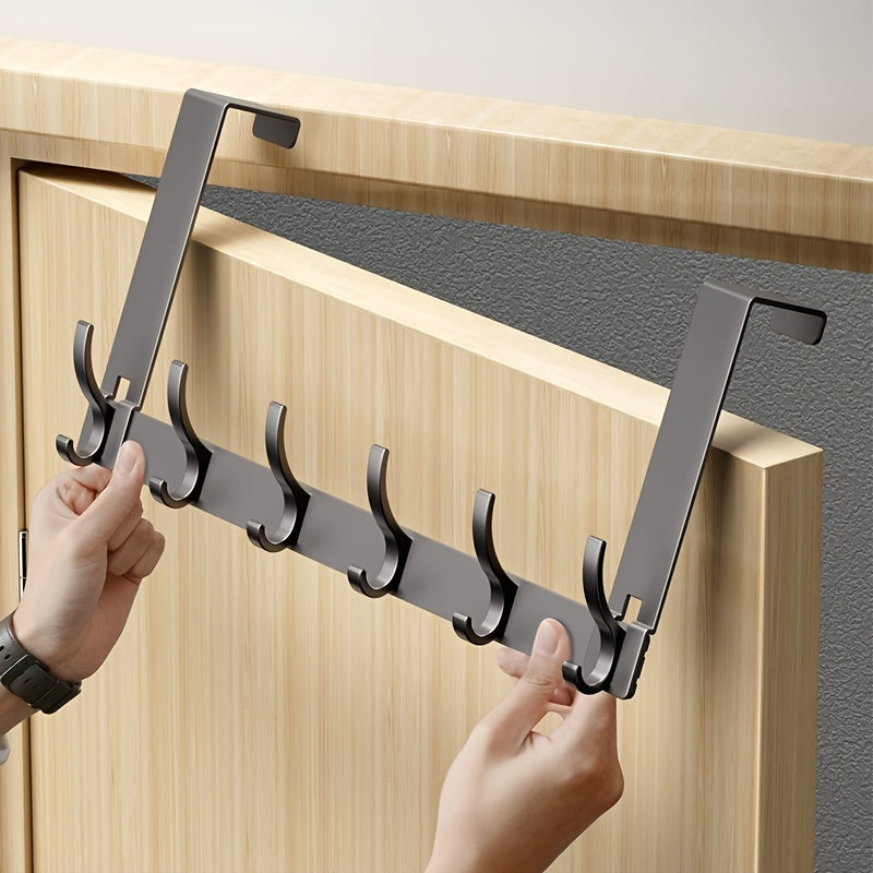 SlimLine Door Hook – Sturdy Aluminum Hanging System Without Drilling