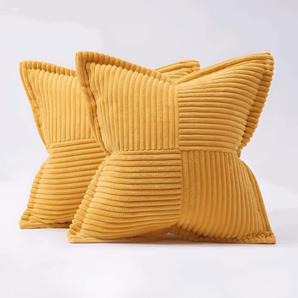 Stain-Resistant Solid Colored Cushion Cover