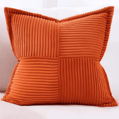 Stain-Resistant Solid Colored Cushion Cover