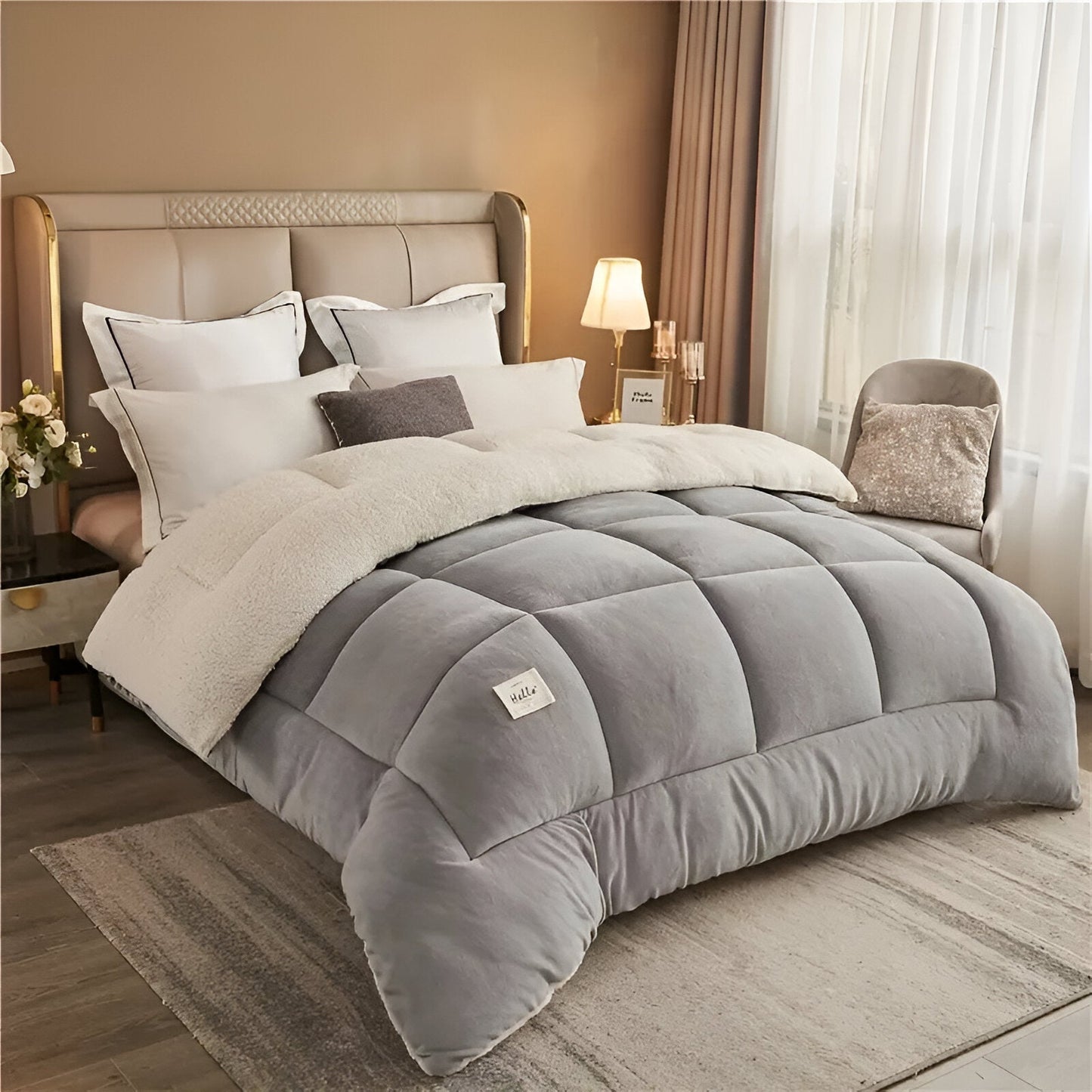 Cozy Reusable Bedding Set for Ultimate Comfort and Luxury in Bed