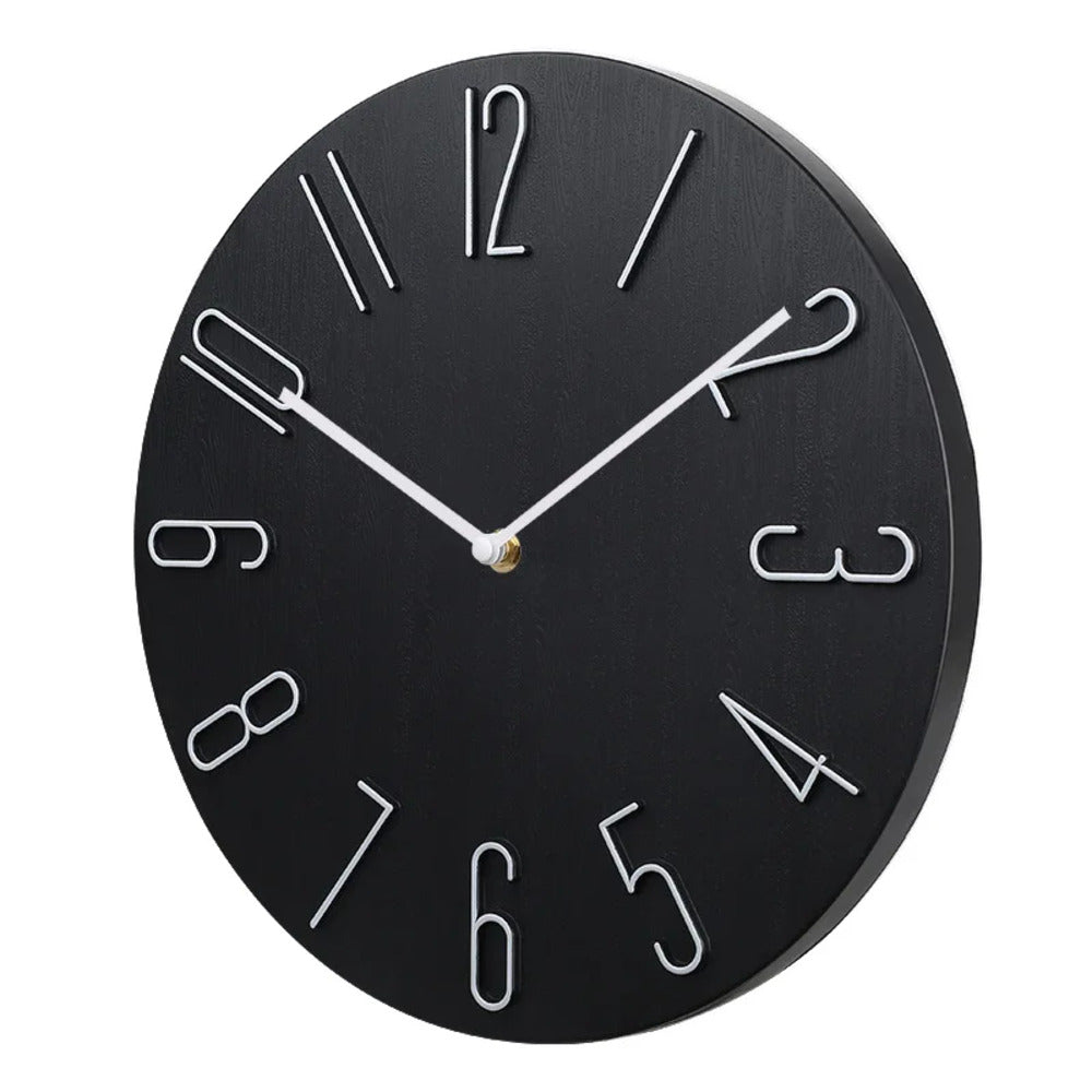 Modern Minimalist Wall Clock – Silent Quartz Movement Design