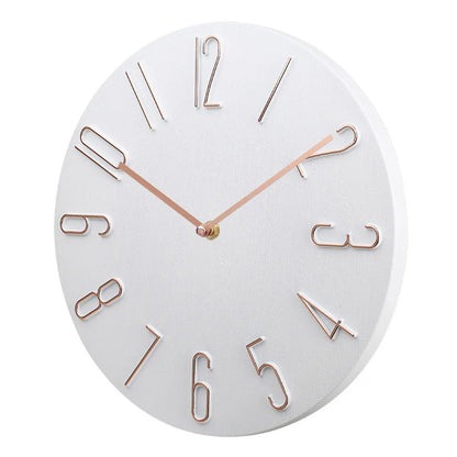 Modern Minimalist Wall Clock – Silent Quartz Movement Design