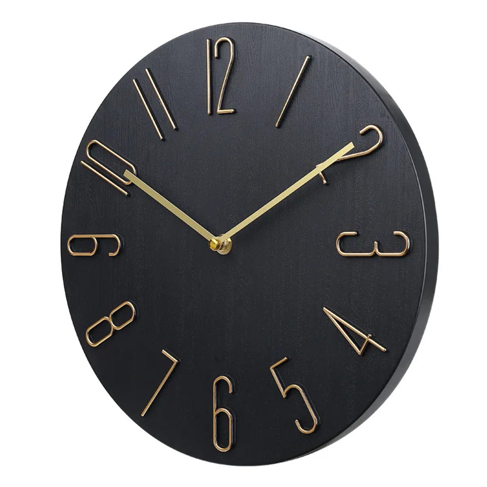 Modern Minimalist Wall Clock – Silent Quartz Movement Design