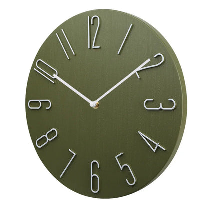 Modern Minimalist Wall Clock – Silent Quartz Movement Design