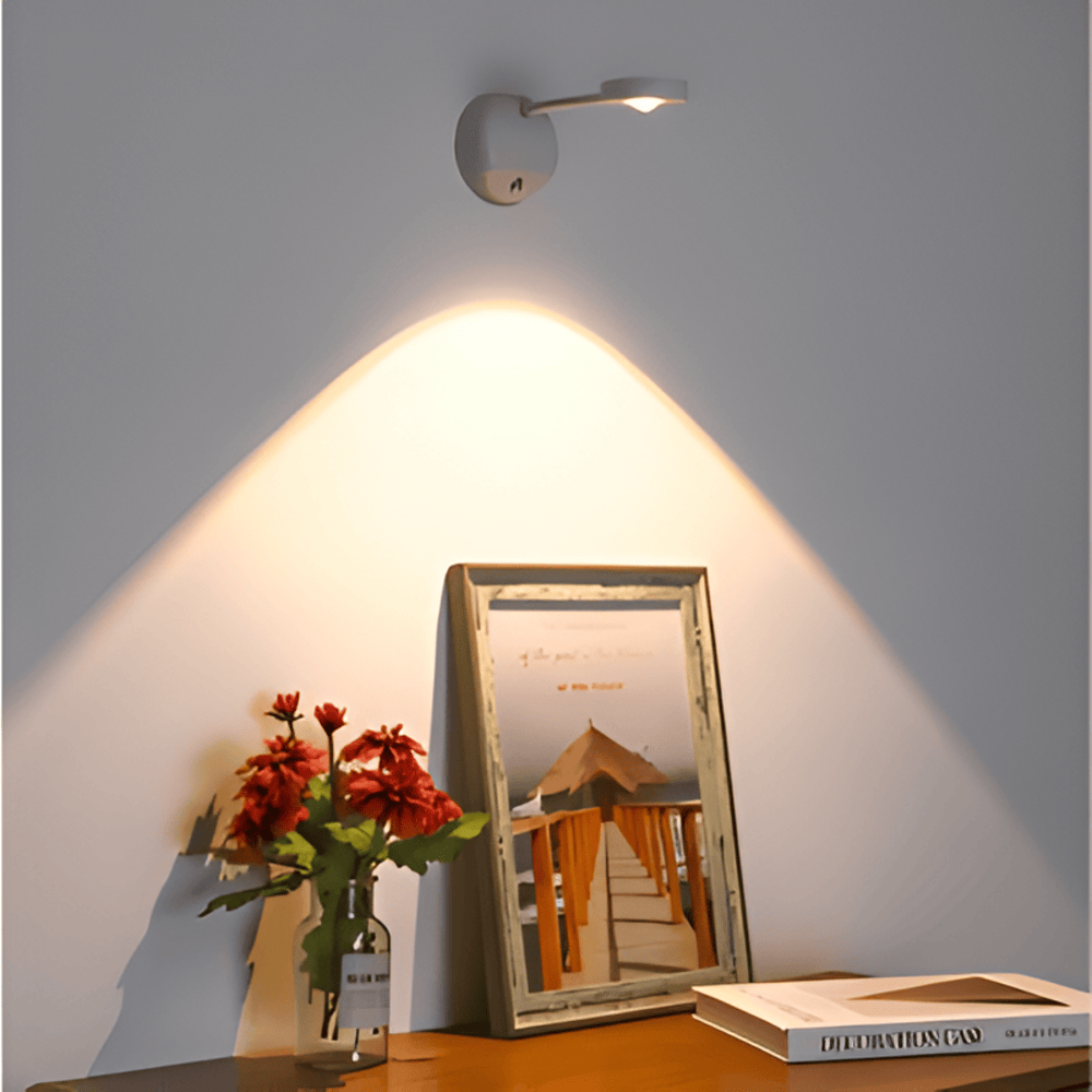 Motion Sensor LED Wall Light – Wireless for Indoor and Outdoor Use