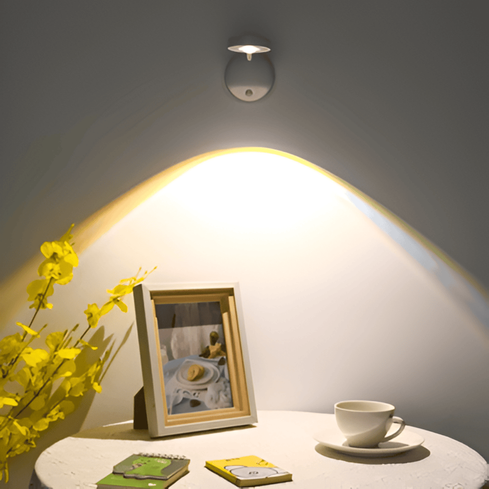 Motion Sensor LED Wall Light – Wireless for Indoor and Outdoor Use