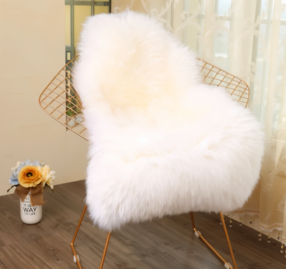 Soft Faux Sheepskin Rug – Luxurious Decorative Carpet for Home
