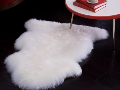 Soft Imitation Sheepskin Rug – Faux Fur for Home Decor