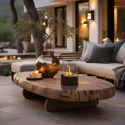 Portable Fire Pit using Ethanol Fuel