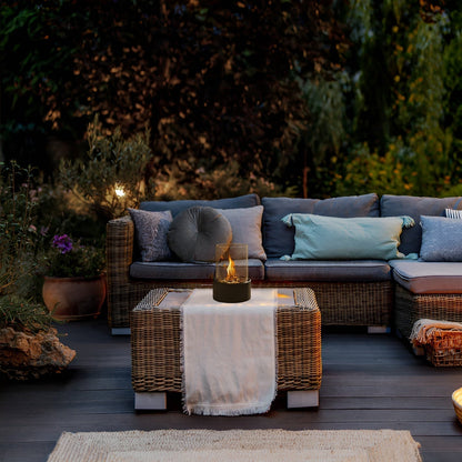 Portable Fire Pit using Ethanol Fuel