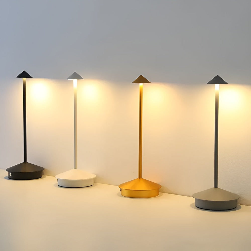 Touch-Controlled LED Lamp – Rechargeable Light for Modern Spaces