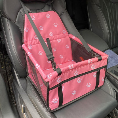 Elevated Dog Car Seat with Waterproof Design – Non-Slip and Secure