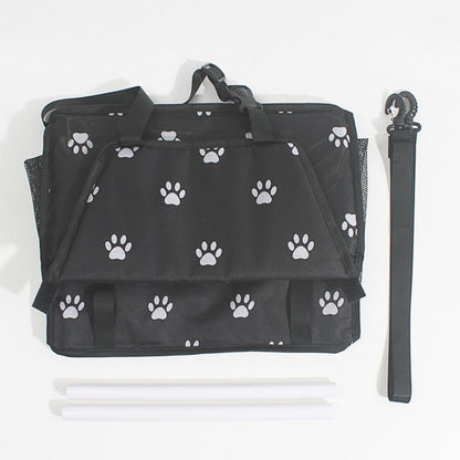 Elevated Dog Car Seat with Waterproof Design – Non-Slip and Secure