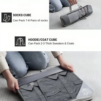 Ultimate Space-Saving Travel Organizer Set