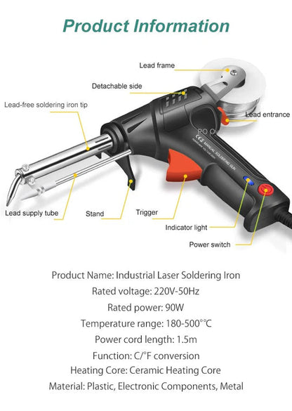 Precision Laser Welder | Dual-Function Welding and Cutting Tool