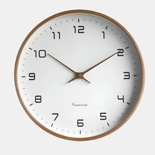Modern Wall Clock with Minimalist Analog Design for Contemporary Spaces
