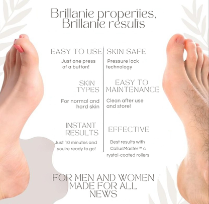 Smooth Feet in Minutes – Waterproof & Rechargeable Foot File