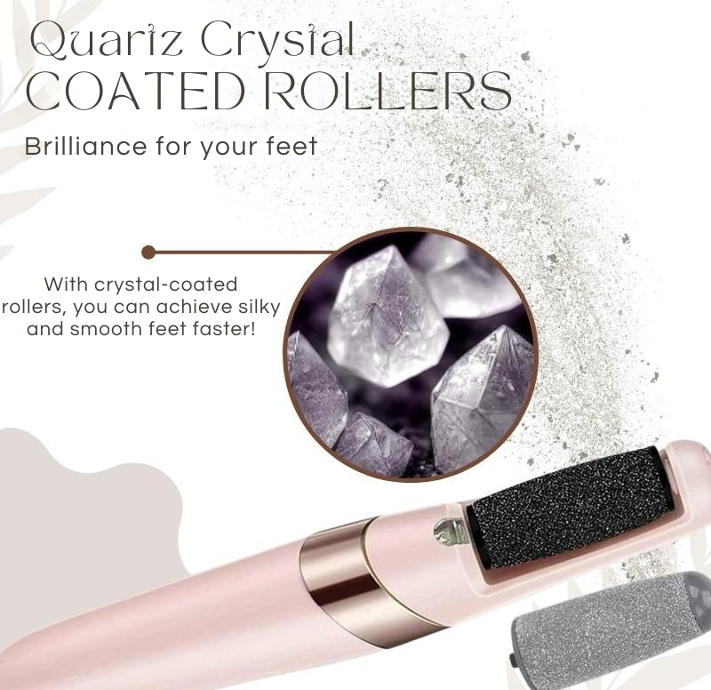 Smooth Feet in Minutes – Waterproof & Rechargeable Foot File
