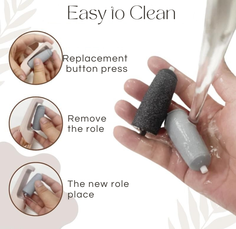 Smooth Feet in Minutes – Waterproof & Rechargeable Foot File