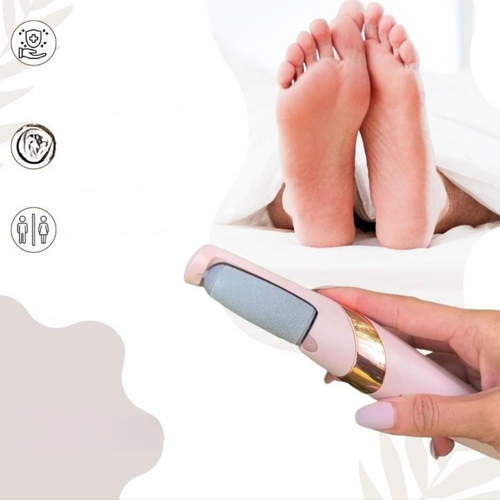 Smooth Feet in Minutes – Waterproof & Rechargeable Foot File