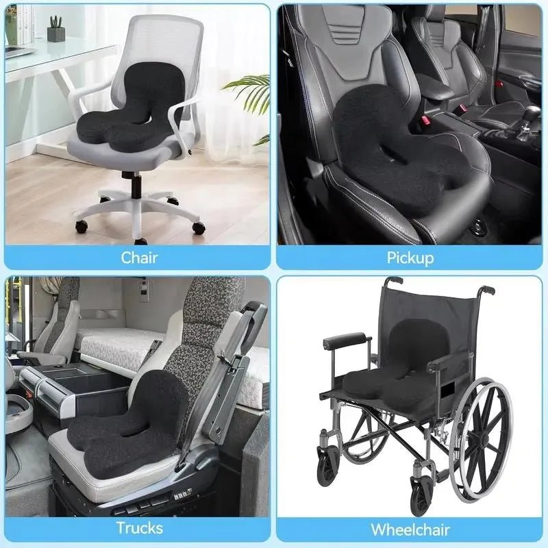 ErgoCushion | Ultimate Hip Relief | Non-Slip Comfort Support