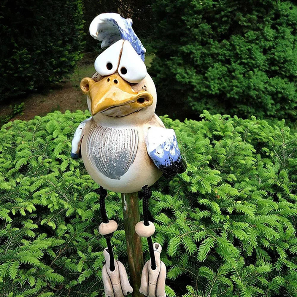 Get One Free | Funny Chicken Garden Decoration Made of Resin [Last Day Discount]