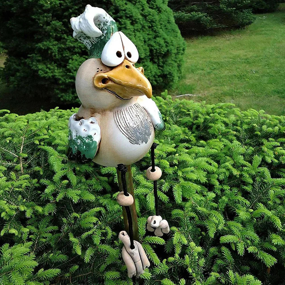 Get One Free | Funny Chicken Garden Decoration Made of Resin [Last Day Discount]