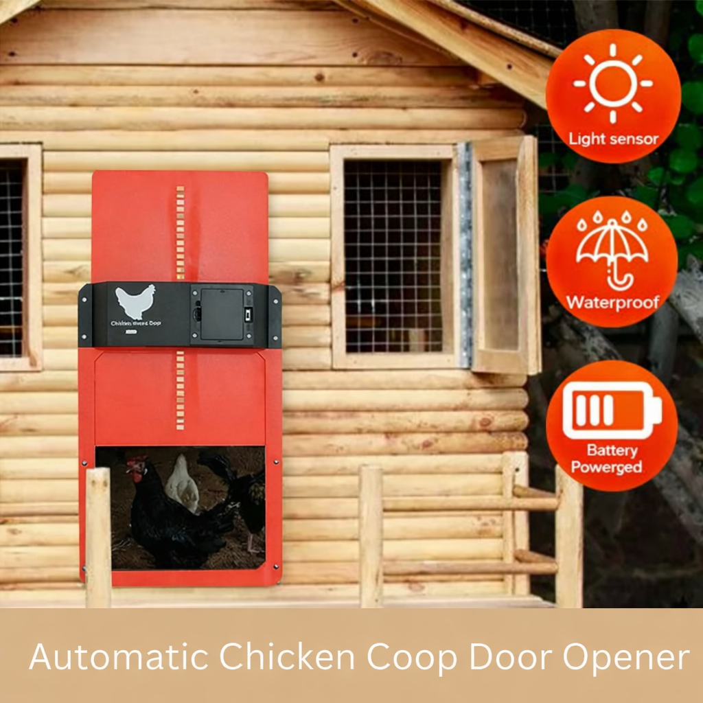 Automatic Chicken Coop Door System | Light Sensor & Weatherproof