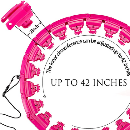 FitFlow™ - Adjustable Smart Weighted Hula Hoop